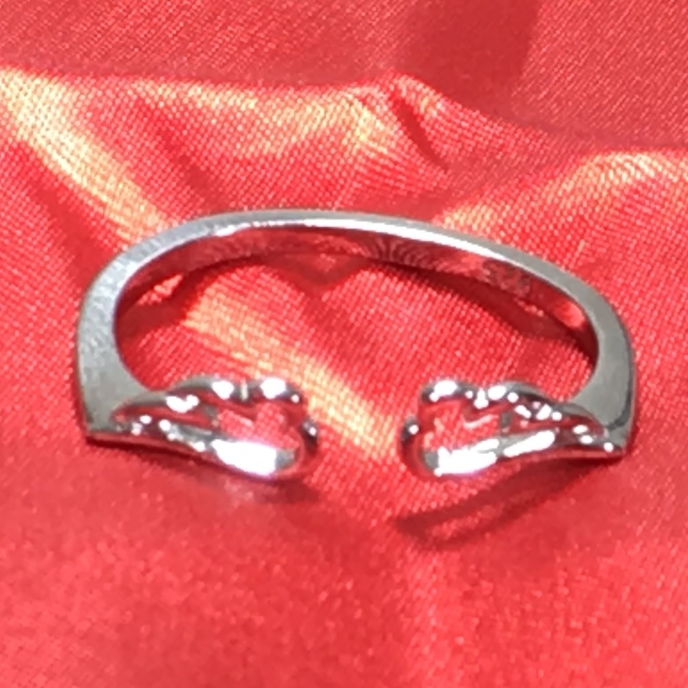 NEW Stamped 925 Sterling silver Angel Wings Ring